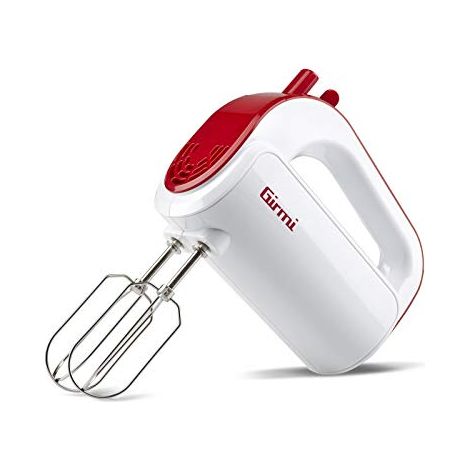Handmixer Girmi SB02 rot weiß 170 watt Leistung (1/4)