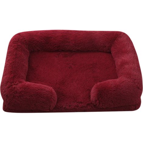 - Lit Orthopédique Déhoussable Et Lavable - Protection Canapé Avec Bords Rehaussés - Coussin Anti Stress Doux - 1 Pièce (1/5)