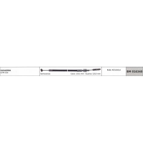 Cavo semovenza HONDA rasaerba GTM 530 cavo 1311 mm guaina 1212 mm