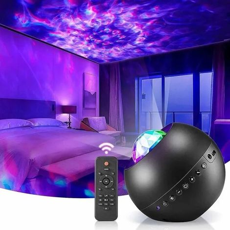 Projecteur ciel étoilé, veilleuse enfant avec bruit blanc, lampe LED Bluetooth pour décoration de chambre Odipie (1/4)