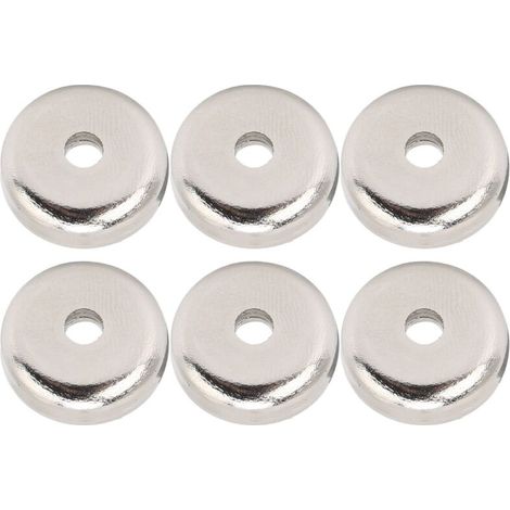 runde 20-mm-Magnete mit Montagefuß - Zubehör für magnetische Töpfe