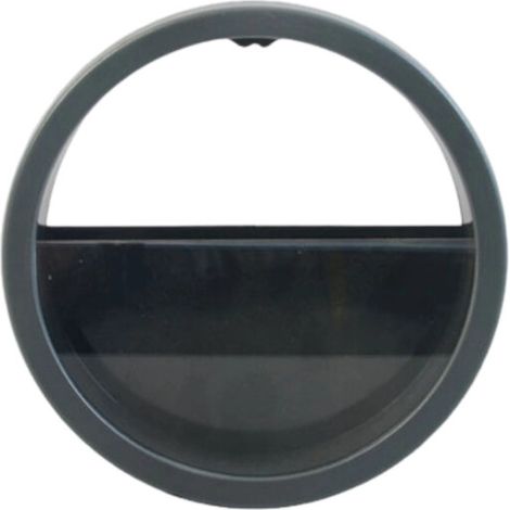 Diseño eficiente que ahorra espacio para macetero de pared - Negro M