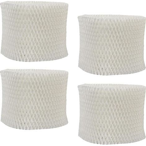 4er-Pack Ersatzfilter, kompatibel mit Philips Luftbefeuchtern HU4801/01, HU4803, HU4803/01, HU4811, HU4811/10, HU4813 und HU4813/10. Ersatzfilter für Philips HU4102/01. (1/4)