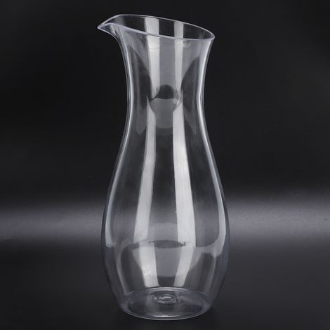 Bouteille transparente en acrylique, pichet à jus, carafe à vin, récipient pour boissons, cruche pour bar et maison (1/5)