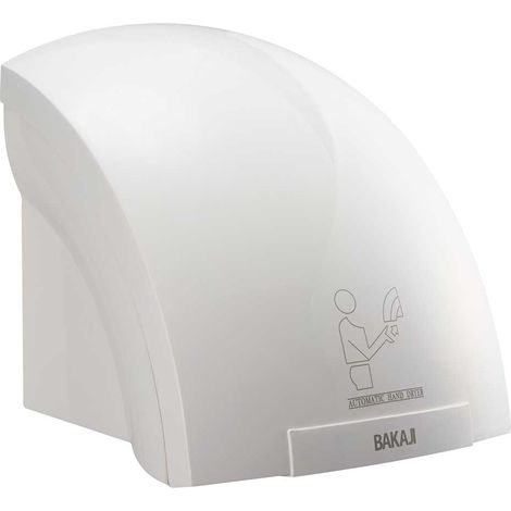 Asciugamani Automatico Elettrico Hotel Aria Calda a Parete 2000W con Fotocellula (1/5)