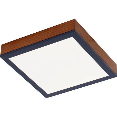 LED Ceiling Light 'Laviona' made of Wood for Living Room & Dining Room (1/5)