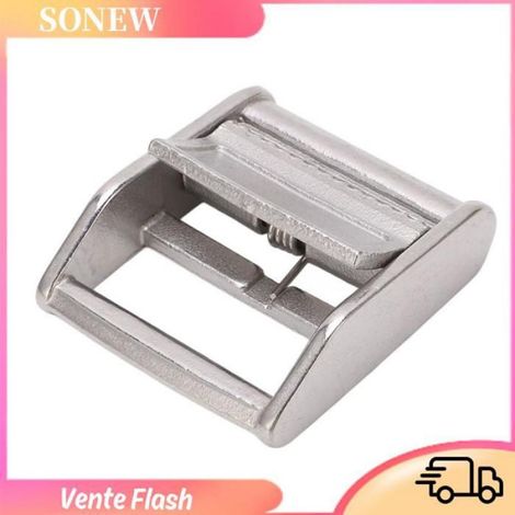 Boucle À Came À Pression - Pour Sangle De 38 Mm - Fixation Toit Voiture Canoë Kayak - Acier Inoxydable 316 - 1 Pièce (1/5)