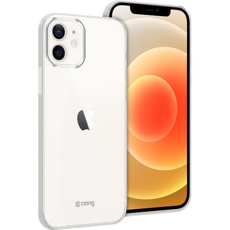 Cover sottile Crong Crystal per iPhone 12 / iPhone 12 Pro (trasparente) (1/5)