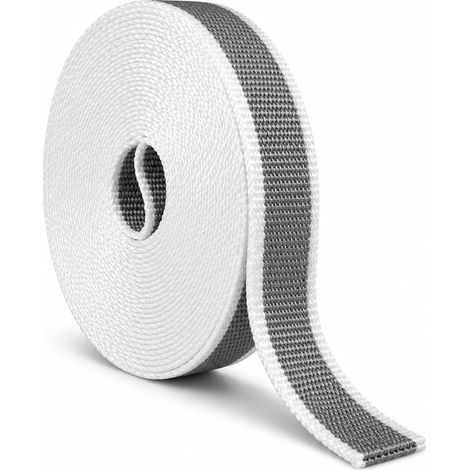 Sangle pour volet roulant 18 mm x 7,5 m Gris – Sangle en coton renforcé pour volets roulants et volets  2208281/G (1/5)