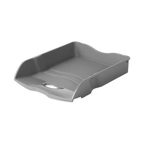 Briefablage Re-LOOP DIN A4 DIN C4 Polypropylen 100 % recycelt Farbe: dunkelgrau (1/4)