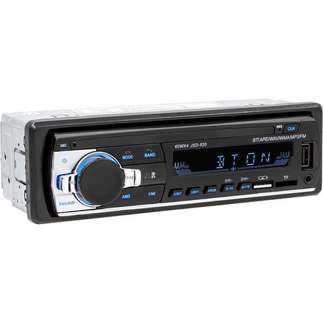 Bluetooth-Autoradio, Freisprecheinrichtung, Stereo-Autoradio mit Unterstützung für AUX/SD/USB/MP3/MAV, FM-Autoradioempfänger