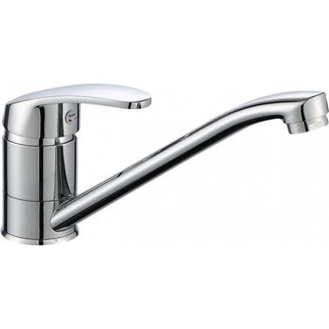 El grifo de cocina vertical de boca larga para agua fría y caliente puede girar el fregadero del lavabo y el grifo de cuello largo.