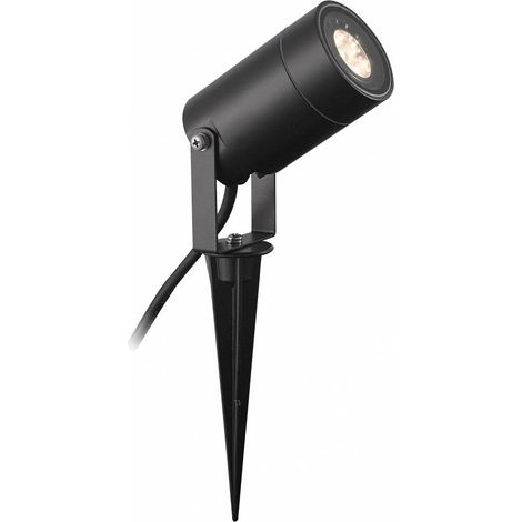 FARETTO C/PICCHETTO GU10 ACCIAIO D 65XH269 MM