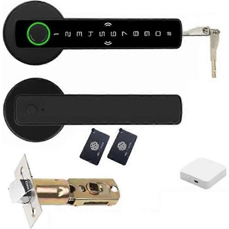 Tuya SmartLife App Intelligente Fingerabdruck-Passwort-RFID-IC-Karte (B)--