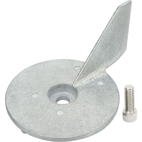 Plaque d'anode en zinc pour trim tab hors-bord, anti-oxydation et corrosion, remplacement 17264T2 pour moteur Mariner (1/5)