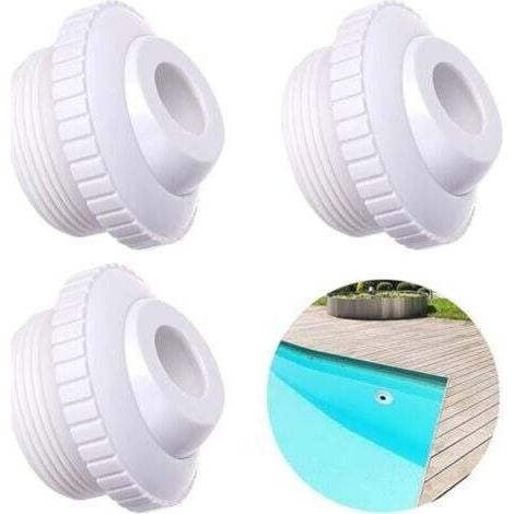 Set mit 3 Pooldüsen – 3/4" – mit 1-1/2" Mip-Gewinde – Poolreinigungszubehör (1/4)