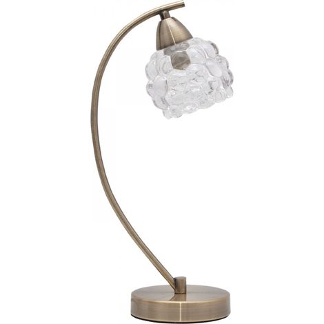 Lampada de Lampada da tavolo modello TULIPA GLASS in pelle de 1 luce INTERLUSA (1/4)