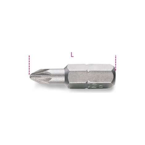 INSERT POUR VIS À EMBOUT CRUCIFORME PC ART. 861PC BETA PC
