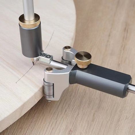 Holzbearbeitungs-Linearbogen-Parallel-Linien-Zeichenwerkzeug, Messwerkzeug, DIY, multifunktionale Zimmerei-Anreißwerkzeuge