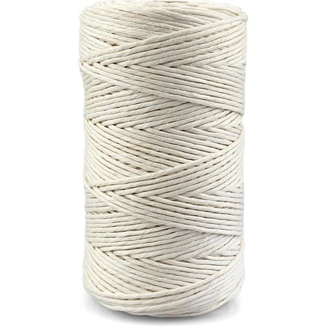 1 Ficelle Lin Blanche 100m cordelette Jardin Emballage Cadeau (1/5)
