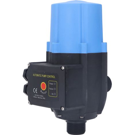 Interrupteur de contrôle de pression de pompe à eau étanche, réglable, automatique, bleu, contrôleur électronique 1,1 kW 220 V-240 V (1/5)