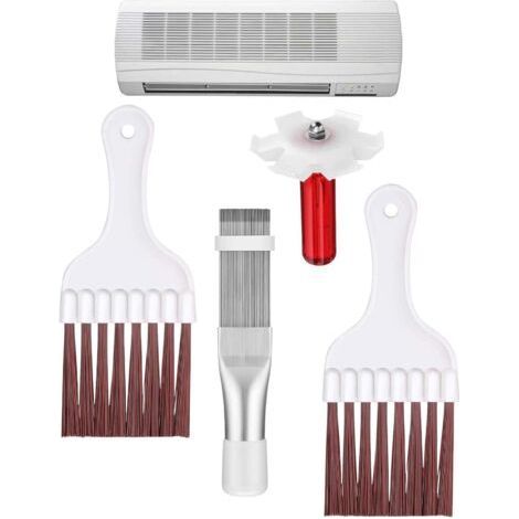 AC Fin Comb Air Conditioner Fin Comb, Condenser Fin Straightener Cleaner, Evaporator Radiator Repair Cleaning Tool (1/5)