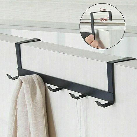 Garderobenständer mit 5 Haken zum Aufhängen von Kleidung und Handtüchern - (1/4)