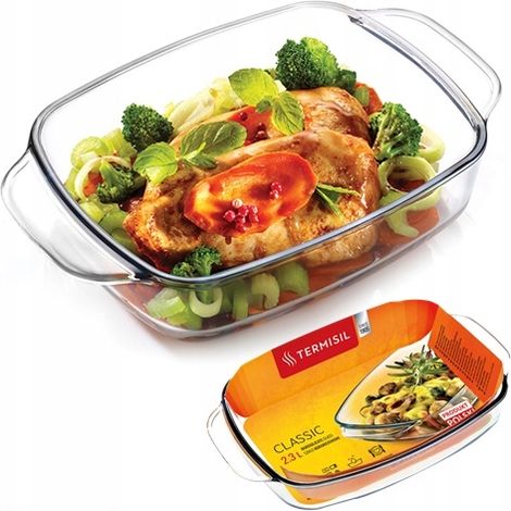 Bandeja para hornear apta para horno de 2,3 l para lasaña (1/5)