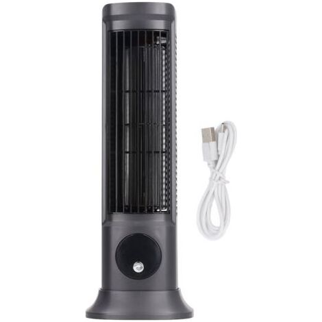 Ventilateur de bureau tour professionnel efficace silencieux à trois vitesses réglable sans feuilles adapté au bureau à domicile de la chambre à coucher (1/5)