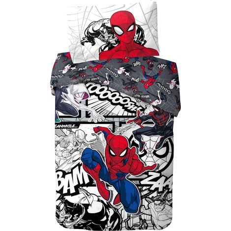 Wendebettbezug mit Spider-Man-Bösewichten, Einzelbett, mehrfarbig (1/2)