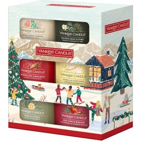 Geschenkset mit 6 Mini-Kerzen