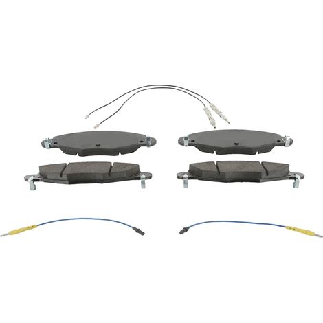 KIT PASTIGLIE FRENO ANTERIORI compatibile con CITROEN C5 I (DE,DC,RE) / PASTIGLIE FRENANTI AUTO OEM FDB1412 , / SOSTITUZIONE DIRETTA / BASSA POLVERE / SILENZIOSO