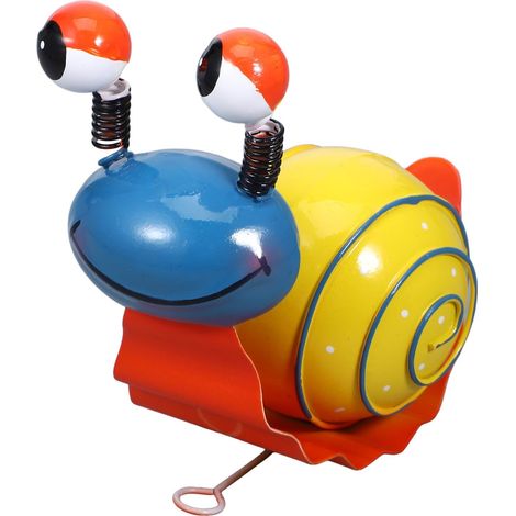 Schneckendeko Gartenskulptur mit Lebendigem Design Gelbe (1/5)