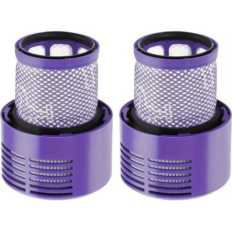Lot de 2 filtres de rechange V10 pour la série Dyson Cyclone. Numéro de pièce de rechange : 969082 01. (1/5)