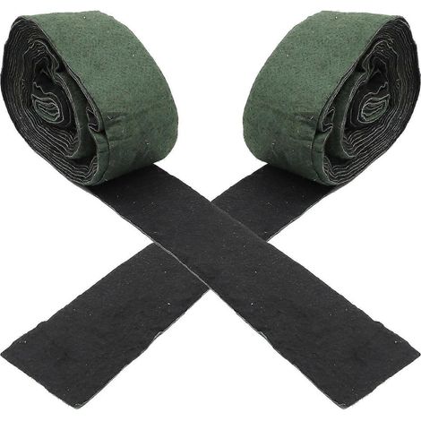Toile de protection verte pour arbres, idéale pour l'extérieur. Matière en fibres résistantes, garde la chaleur et hydrate. 2 rouleaux. (1/5)