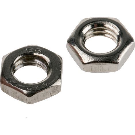 Écrou hexagonal RS PRO, M5, Acier Inoxydable A4 316 ( Prix pour Sachet de 100 )
