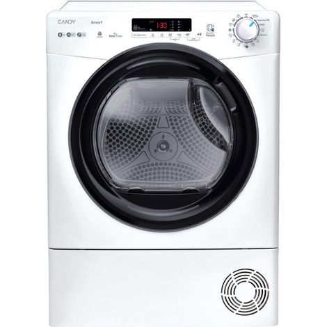 Candy CS EH8N1DBE-S Smart Asciugatrice Pompa di Calore 8 Kg Classe E NFC 15 Programmi (85x59.6x60.7 cm) colore Bianco