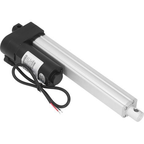 Hochgeschwindigkeits-Linearantrieb (1200 N, 200 mm Hub), Mini-Gleichstrommotor (8 mm), Gabelkopfwelle, 7,9 Zoll Hub (1/5)