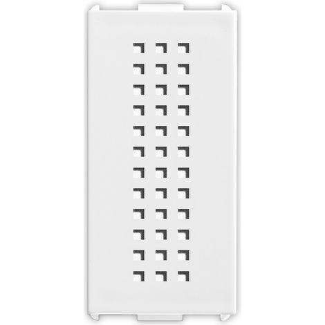 Ronzatore 12V 50-60Hz 1 modulo Bianca serie Pixia Master 11355