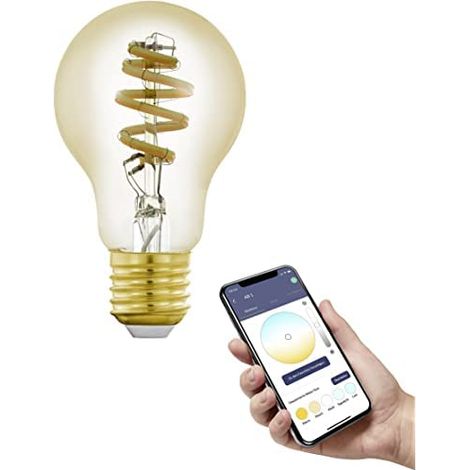 Lampadina filamento connect-z Eglo italina e27 5,5w a60 (1/4)