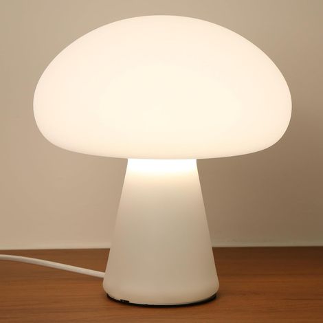 Lampe de table en forme de champignon, 3 couleurs de lumière (froide, neutre, chaude), ampoule incluse Design moderne, idéal pour salon, chambre (1/5)