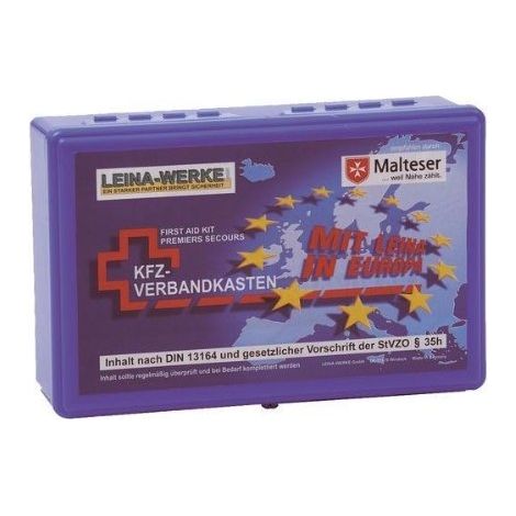 LEINA-WERKE LEINA BOÎTE DE PREMIER SECOURS POUR AUTOMOBILE EURO, 10102