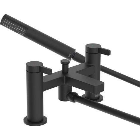 Bristan Elevar Bath Shower Mixer Tap - Black (1/5)