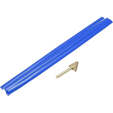 5 x Plastic Welding Rods 13 Inches 1 cm x 330 mm Blue (1/5)