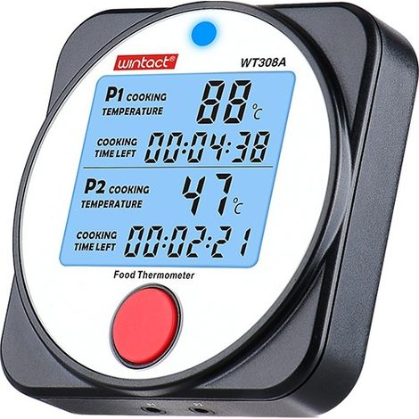 Thermomètre Bluetooth WT308A/B – Barbecue et Viande – Cuisson Parfaite (1/3)
