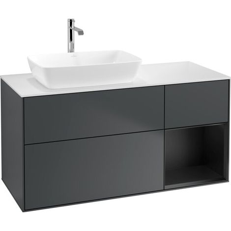Villeroy & Boch F811PDHG Meuble sous-lavabo Finion F81 (1/2)