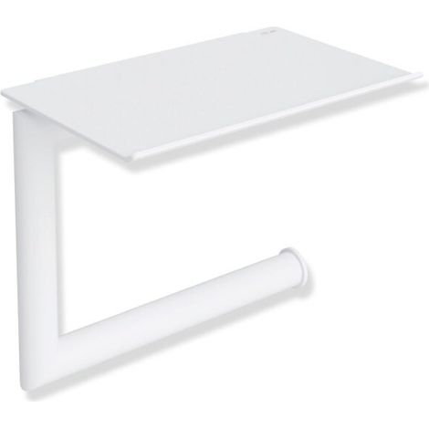 HEWI 162.21.11060 DX Porte-papier WC avec tablette (1/2)