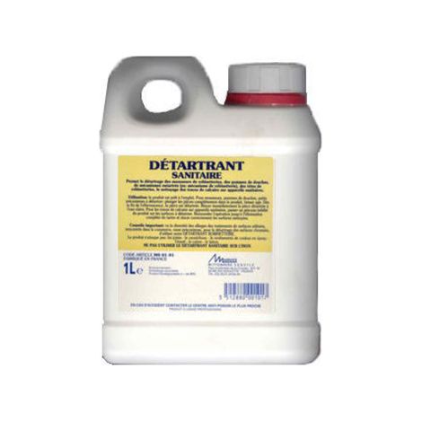 Détartrant pour sanitaire (1/2)