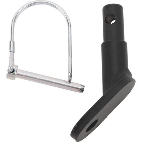 aqxreight Coupleur de Remorque de Vélo Ortable en Acier P, Connecteur D'attelage de Remorque de Vélo, Fixation avec Boucle à Dégagement Rapide pour Poussette (1/5)