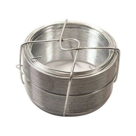 Grauer Bindedraht, Abschnitt 0,7 mm x L.50 m Centrale Brico